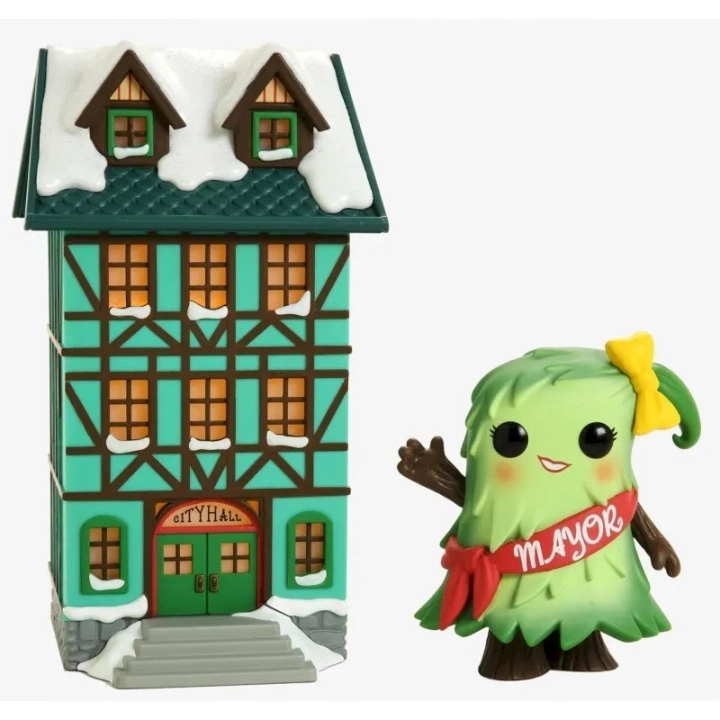 Funko POP! Town Christmas Mayor Patty Noble light
