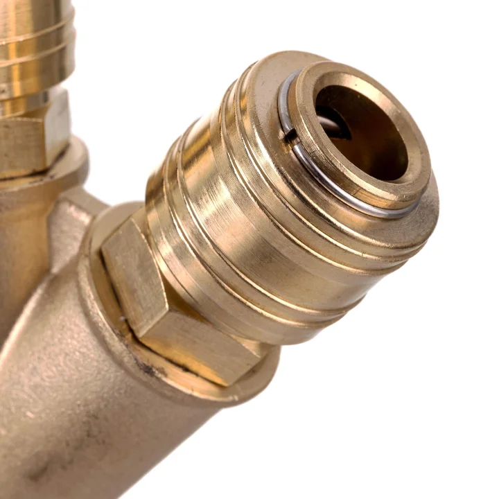 Rozdzielacz Pneumatyczny Powietrza Czwórnik Szybkozłączki MOSIĘŻNY 1/2