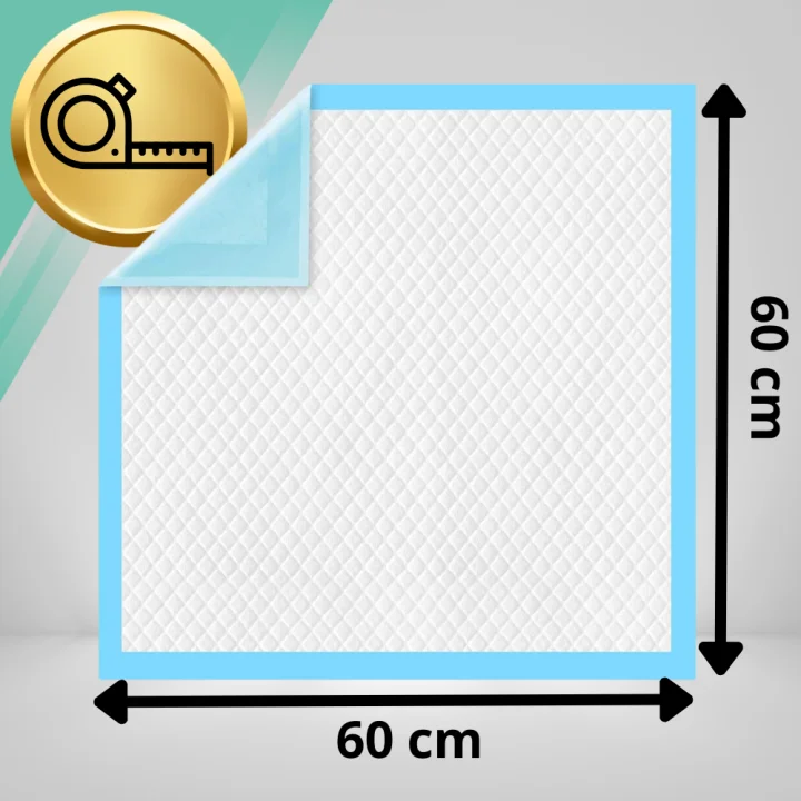 PODKŁADY DLA PSÓW HIGIENICZNE MATY DLA PSA DO SIKANIA ZWIERZĄT 60 x 60 100 szt