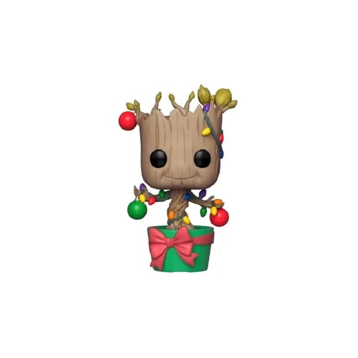 Funko POP! Marvel Happy Holidays Hulk Groot Cap Thanos 4pak SE