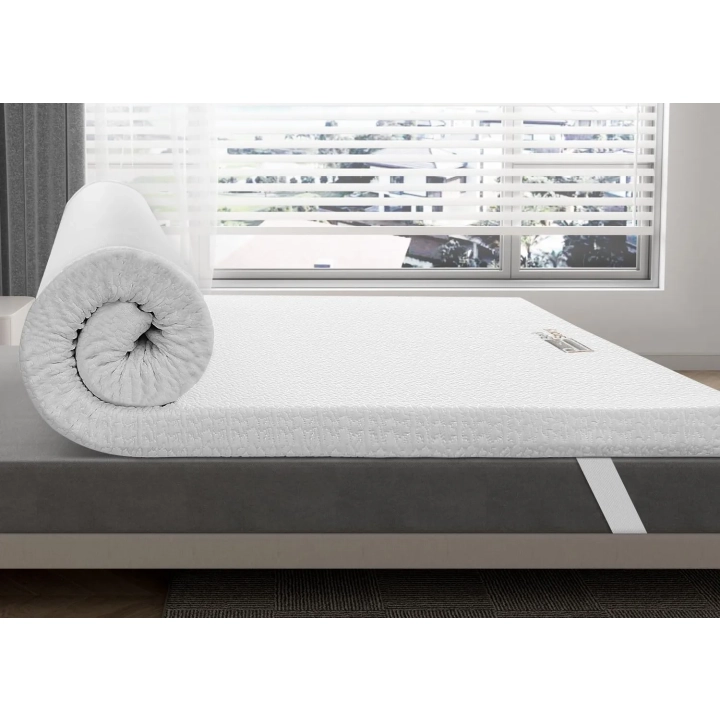 Topper BedStory 6cm 90x190cm pianka memory materac zdejmowany i zmywalny
