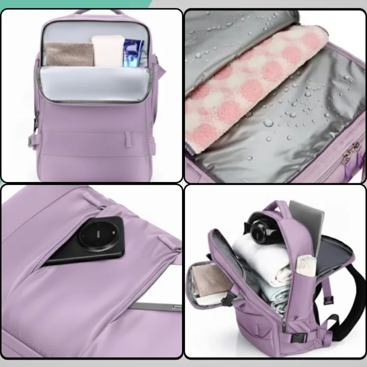 PLECAK DO SAMOLOTU PODRÓŻNY WIZZAIR 40x30x20 BAGAŻ PODRĘCZNY KABINOWY USB