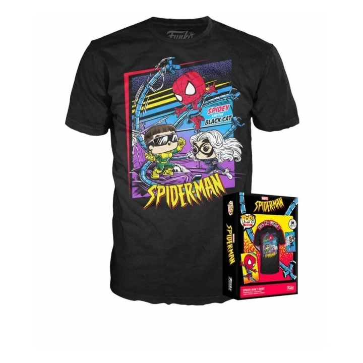 Funko POP! Tees Spider-Man figurka+T-shirt M