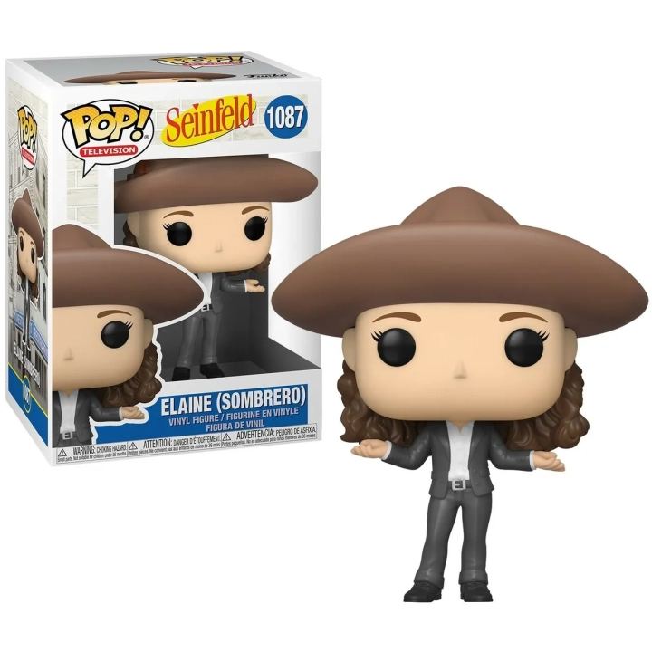 Funko POP! TV Seinfeld Elaine Sombrero 1087