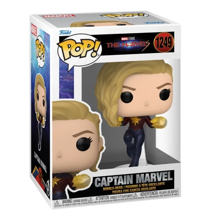 Funko POP! Marvel The Marvels Captain Marvel 1249