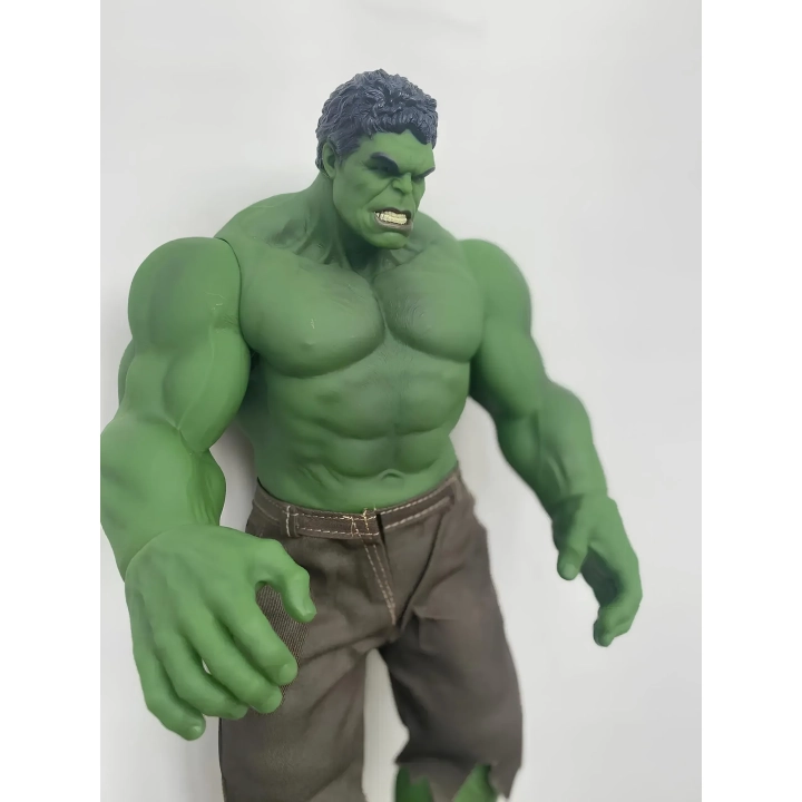 Duża figurka Hulk z uniwersum Avengers 42 cm realistyczna kolekcjonerska zabawka z ruchomymi elementami