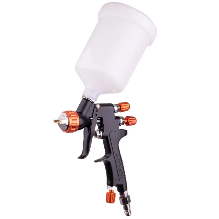 Pistolet Lakierniczy HVLP do Malowania Dysza 1,3mm AIRGREEN SICO PRO 600ml