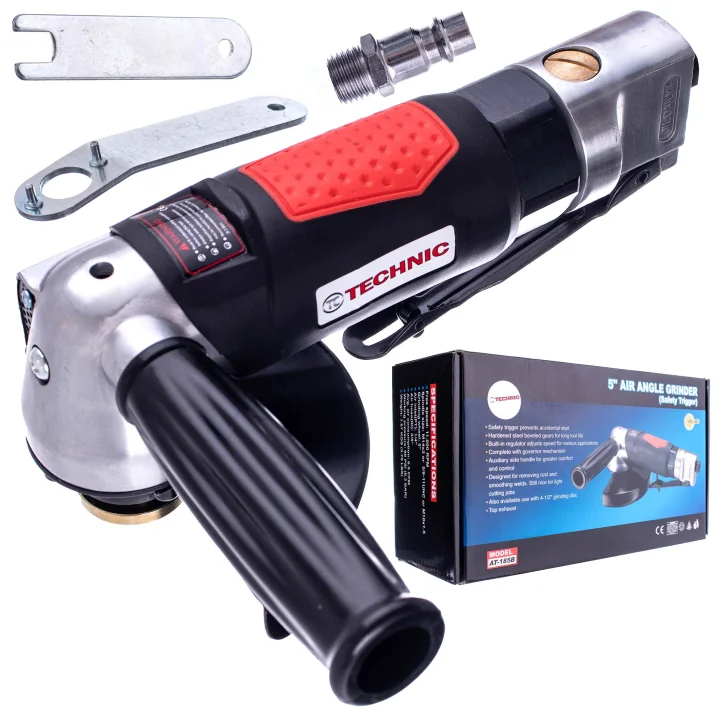 Szlifierka Kątowa Pneumatyczna 125mm Gwint M14 Profesional TC TECHNIC