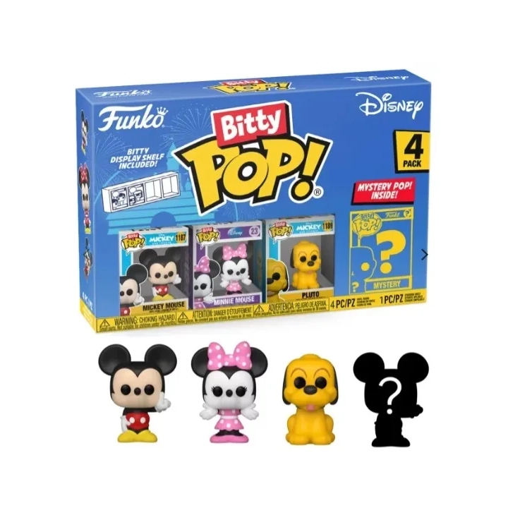 Funko Bitty POP! Disney Classic Mickey 2cm 4pak