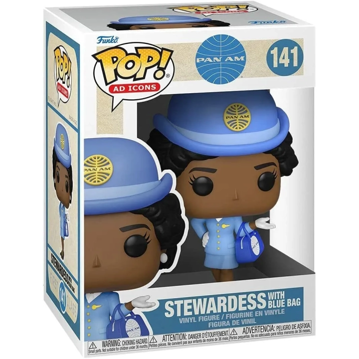Funko POP! Pan Am Stewardess witch blue bag 141