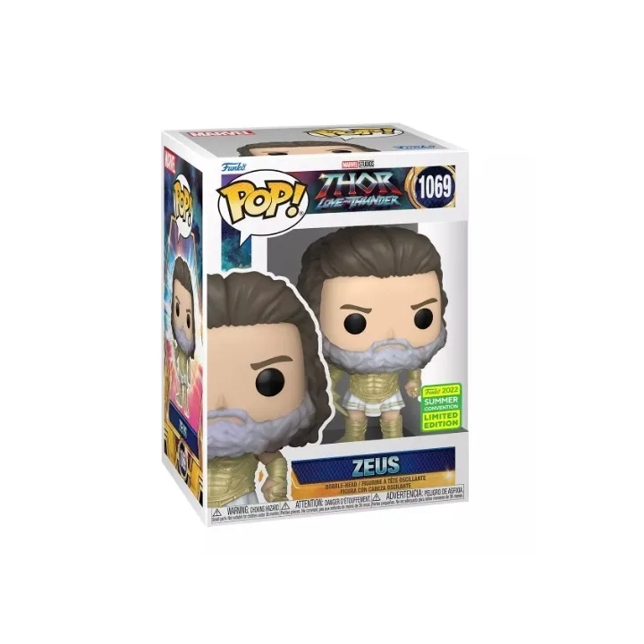 Funko POP! Marvel Thor Love Thunder Zeus 1069 Limited Edition