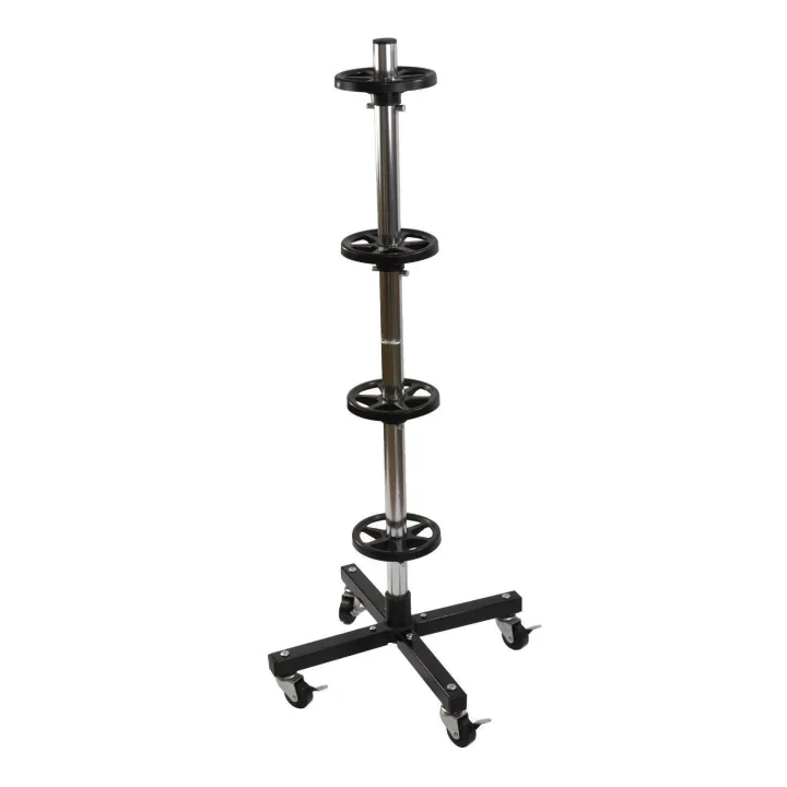 Stojak BIG RED TRF8402 na koła samochodowe (z kółkami)