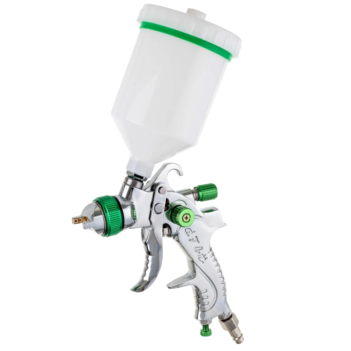 PISTOLET LAKIERNICZY 4X DYSZA HVLP 1.4 1.7 2.0 2.5 ZESTAW MALOWANIA 600ml