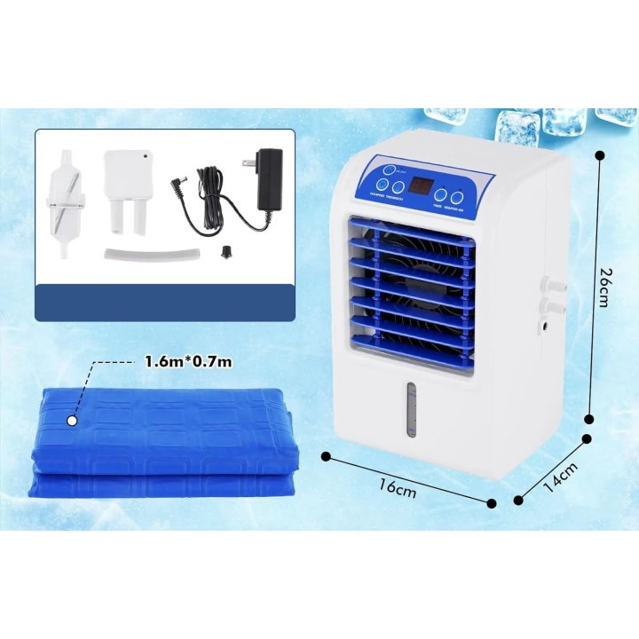 System chłodzenia materaca YJINGRUI LM-SL406, 1,7-3 l, 1,6 m x 0,7 m