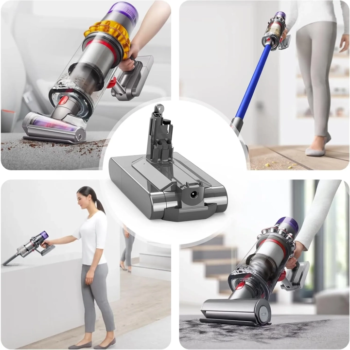 Akumulator 3900 mAh do Dyson V11 25,2 V zapasowa bateria ASUNCEL do odkurzacza Dyson z długim czasem pracy i ochroną