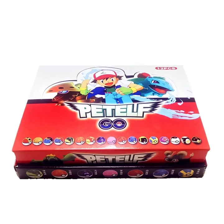 Zestaw figurek Pokemon Go 12 szt małe figurki do zabawy lub kolekcjonowania
