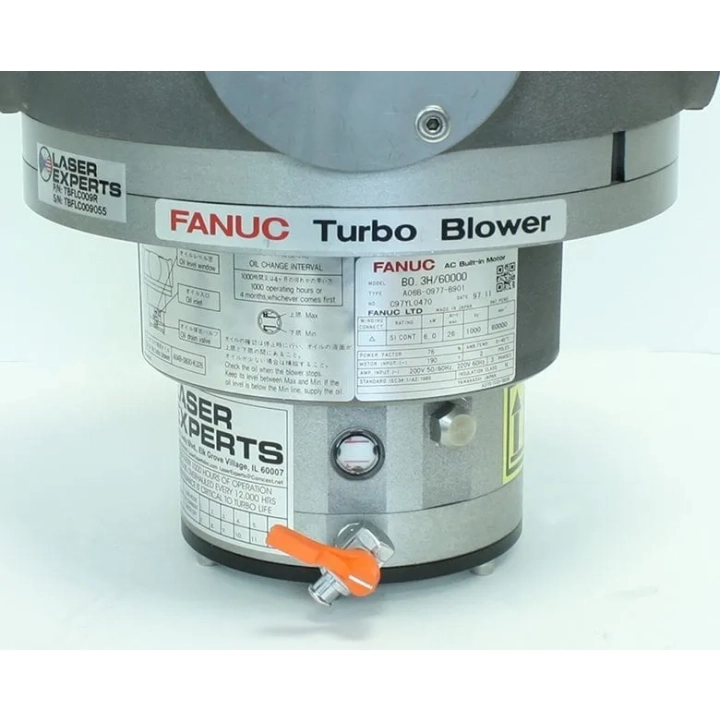 Turbosprężarka Fanuc Turbo Dmuchawa A04B-0800-C025 sprężarką odśrodkową dla lazera