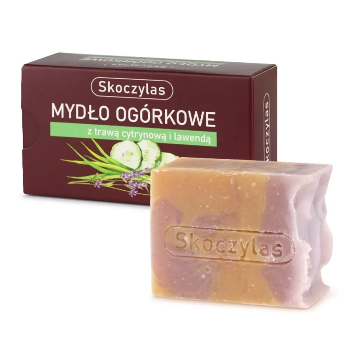 MYDŁO ogórkowe z trawą cytrynową i lawendą - 100 g