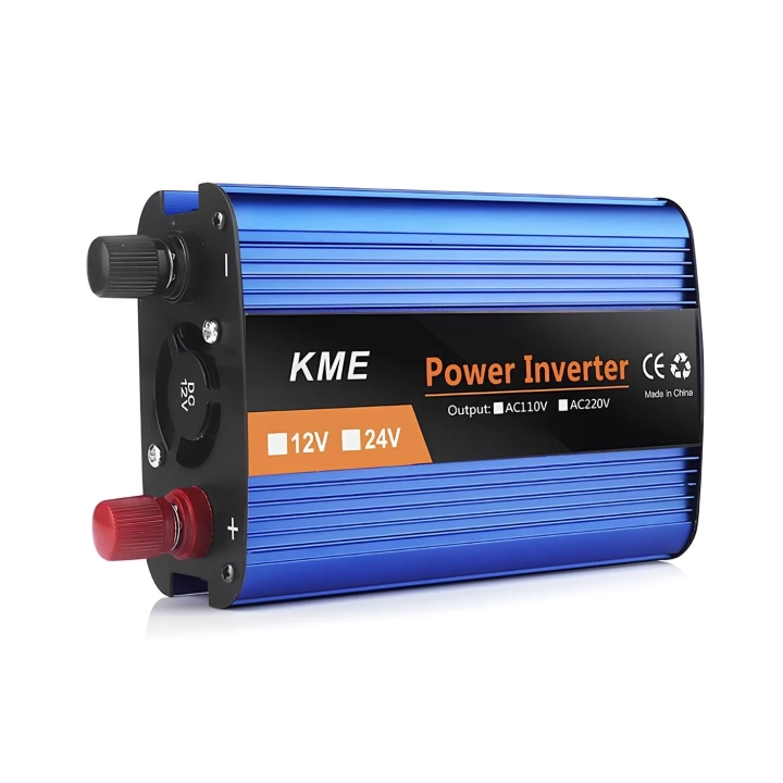 Przetwornica napięcia KME 500, falownik samochodowy na 500W (12V-220V)