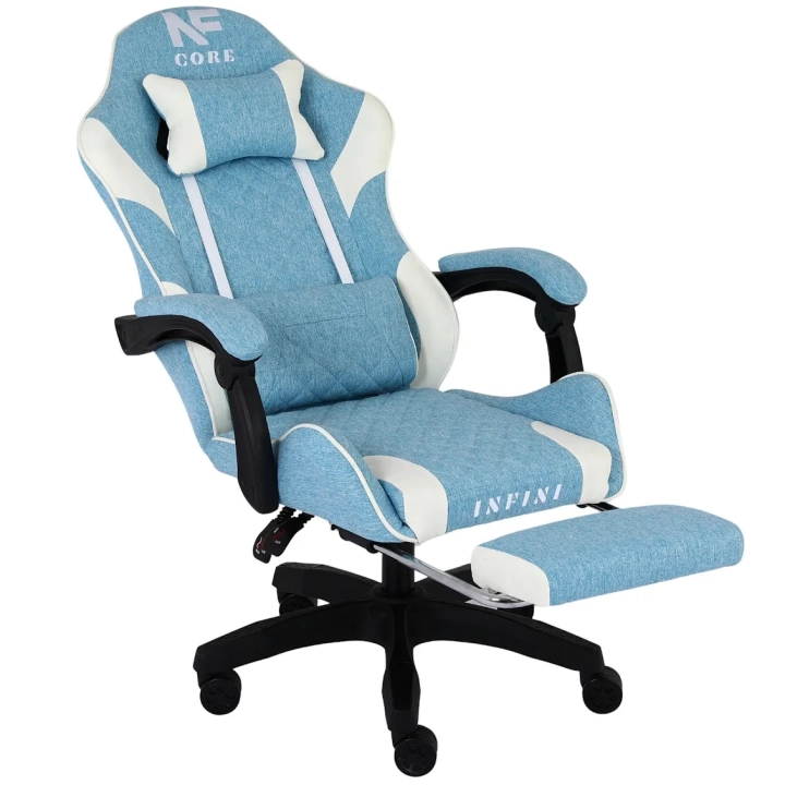 Fotel Core Light Blue/White