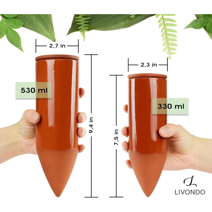 Samo podlewanie roślin LIVONDO Pomoc do podlewania 2 x 530ml