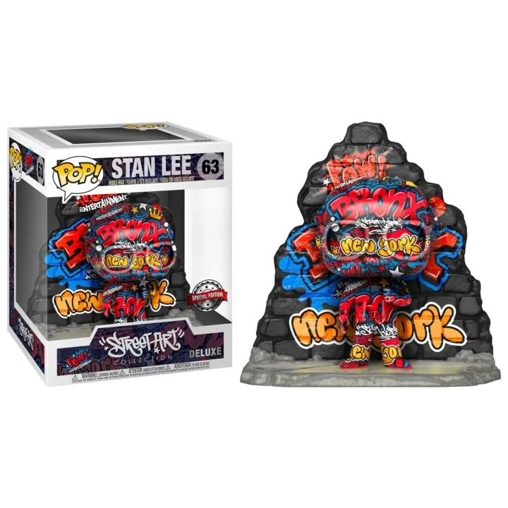 Funko POP! Marvel Street Art Stan Lee 63 SE DLX XL