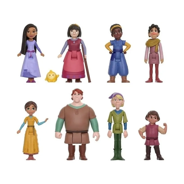 Mattel Disney Wish The Teens Pack Figurki 9szt 5cm