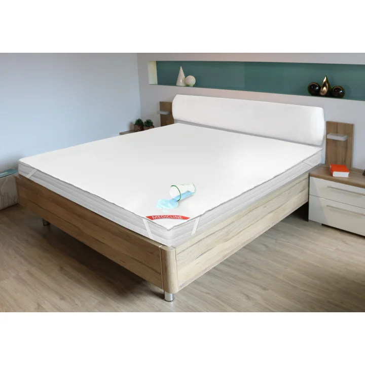 Nakładka / ochraniacz na materac wodoodporna 160x200cm biała