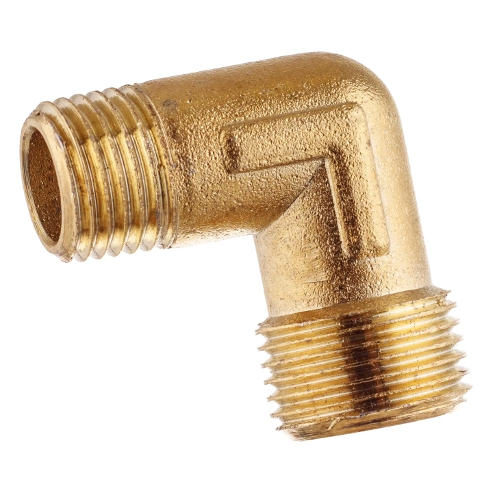 Brass 90° Elbow Connector 1/4