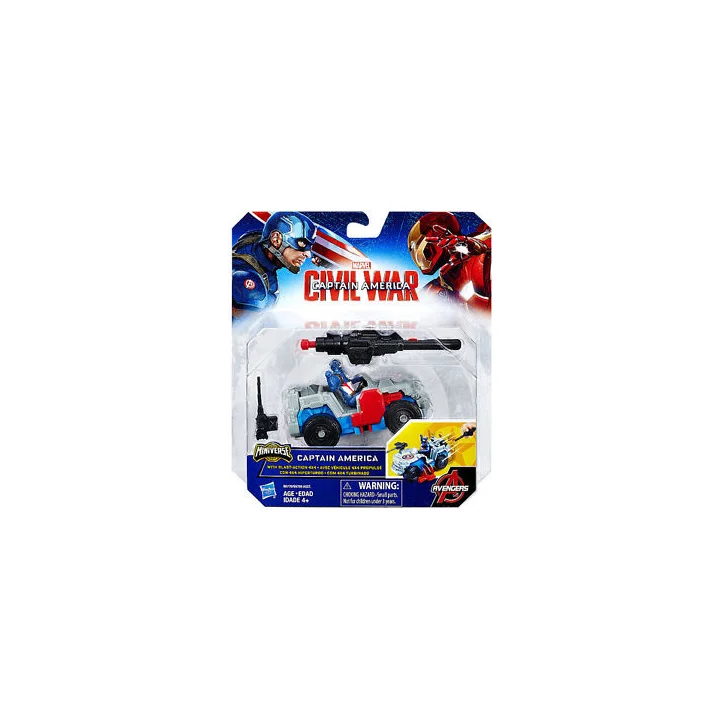 Hasbro Marvel Civil War Captain America jeep B6770