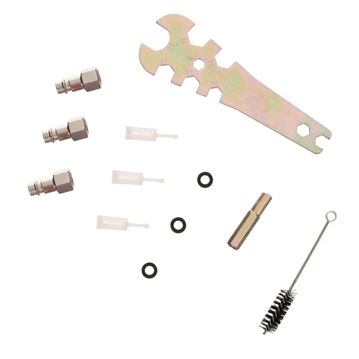 Pistolet Lakierniczy AUARITA HVLP 3x Dysza 0,8 1,4 1,7 mm Reduktor Walizka