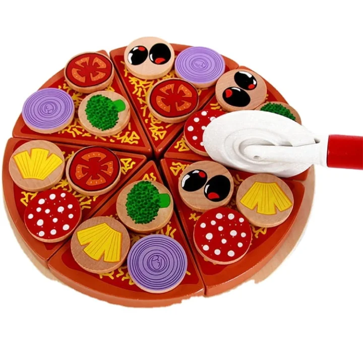 PIZZA NA RZEP DO KROJENIA DREWNIANA PIZZA WARZYWA NÓŻ DO PIZZY DESKA