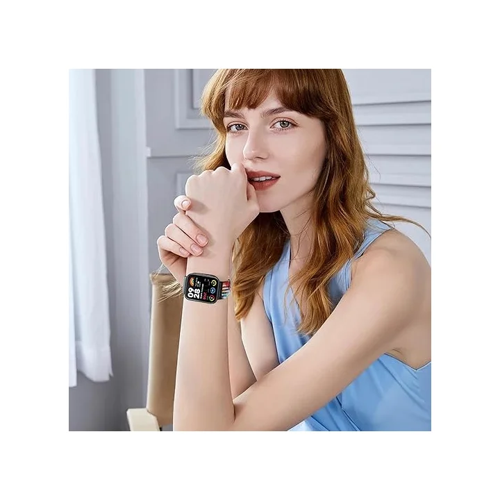 Paski do Xiaomi Redmi Watch 4/5/Band 8 Pro/9 Pro plecione nylonowe 2 szt