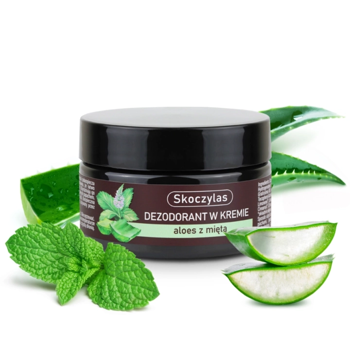 DEZODORANT w kremie aloes z miętą (bez soli aluminium) - 60 ml