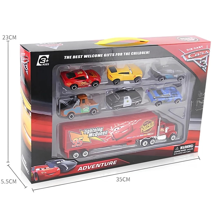 Zestaw z bajki Auta zabawki z kreskówki Auta miniaturowe pojazdy z postaciami z filmu Cars