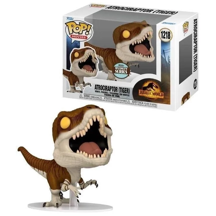 Funko POP! Jurassic World Atrociraptor Tiger 1218 figurka