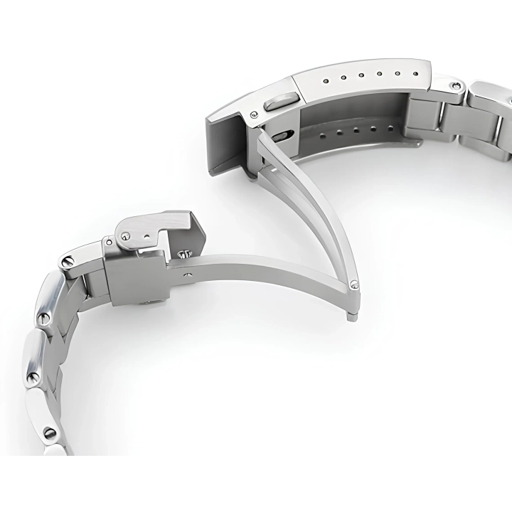 Pasek MiLTAT 20 mm do zegarka Seiko Baby MM 200 stal nierdzewna rozmiar L