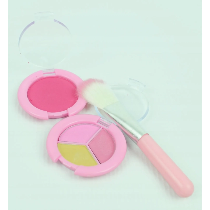 KUFEREK Z KOSMETYKAMI ZESTAW DO MAKIJAŻU OCZU UST POLICZKÓW PAZNOKCI WŁOSÓW