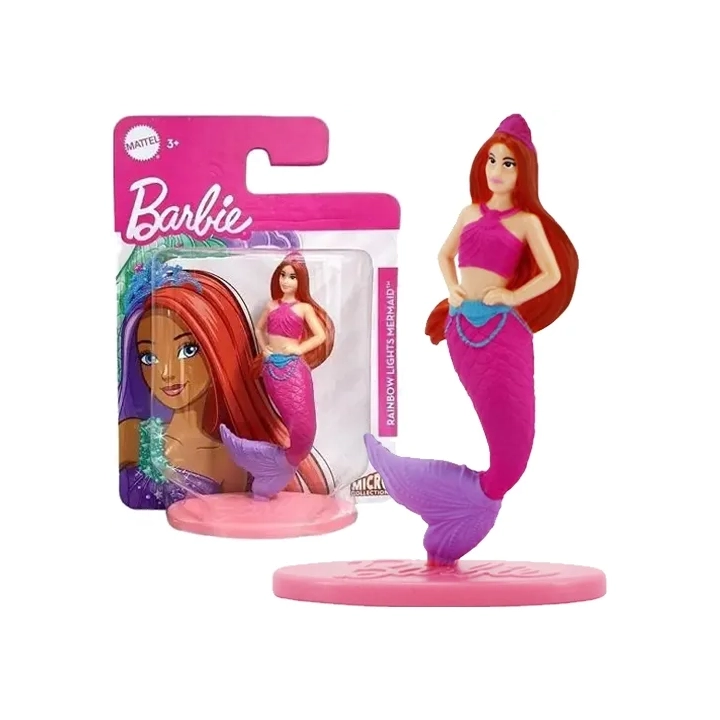 Mattel Barbie Mini Rainbow Lights Mermaid 7,5cm