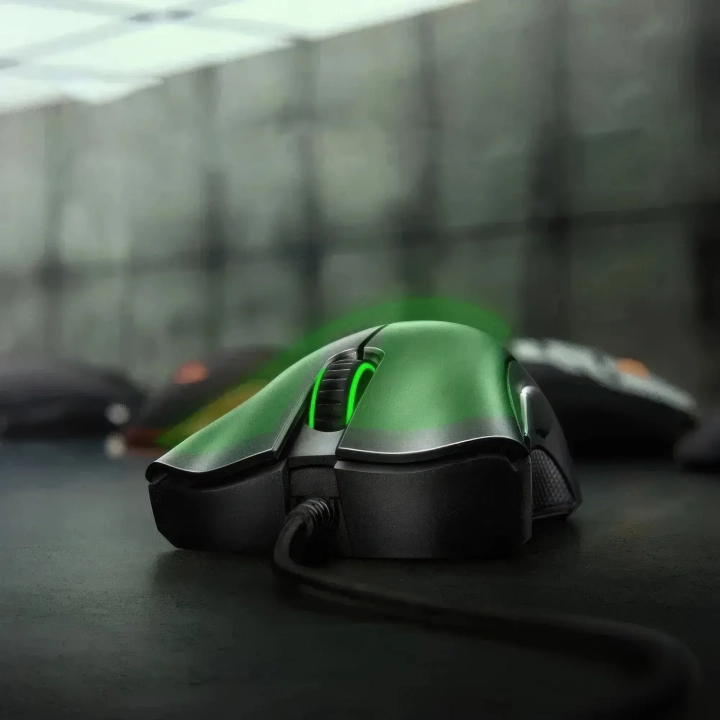 Przewodowa mysz do gier Razer DeathAdder Essential Black ergonomiczna myszka gamingowa z sensorem optycznym