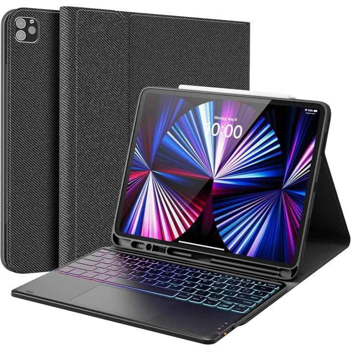 Klawiatura do iPad Pro 12.9 Earto YF001-BK-ES-B QWERTY hiszpańska