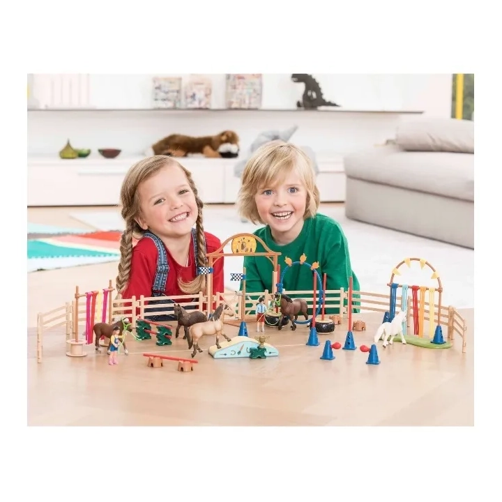 Schleich 42484 Farm World Ponny Flutter curtain zestaw