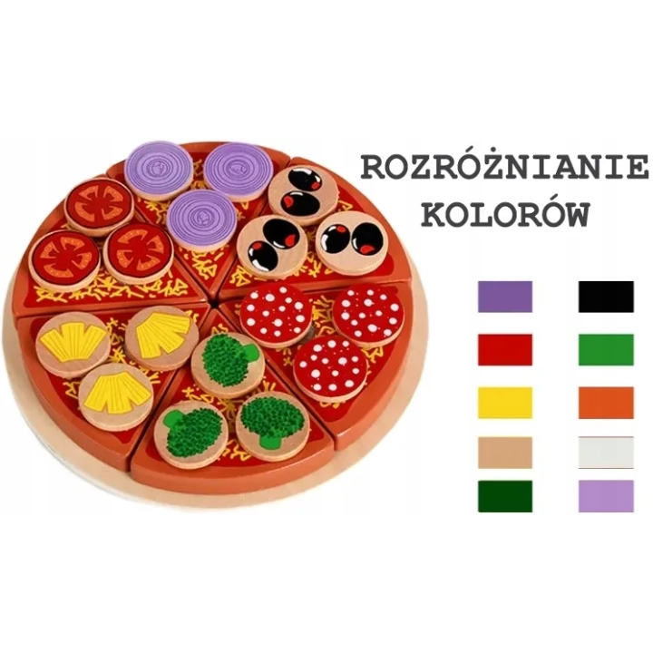 PIZZA NA RZEP DO KROJENIA DREWNIANA PIZZA WARZYWA NÓŻ DO PIZZY DESKA