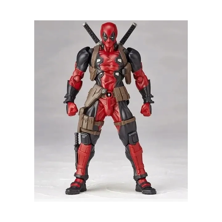 Figurka ruchoma DeadPool 15cm zestaw akcesoria ruchoma figurka z bronią i dodatkami, kolekcjonerska zabawka
