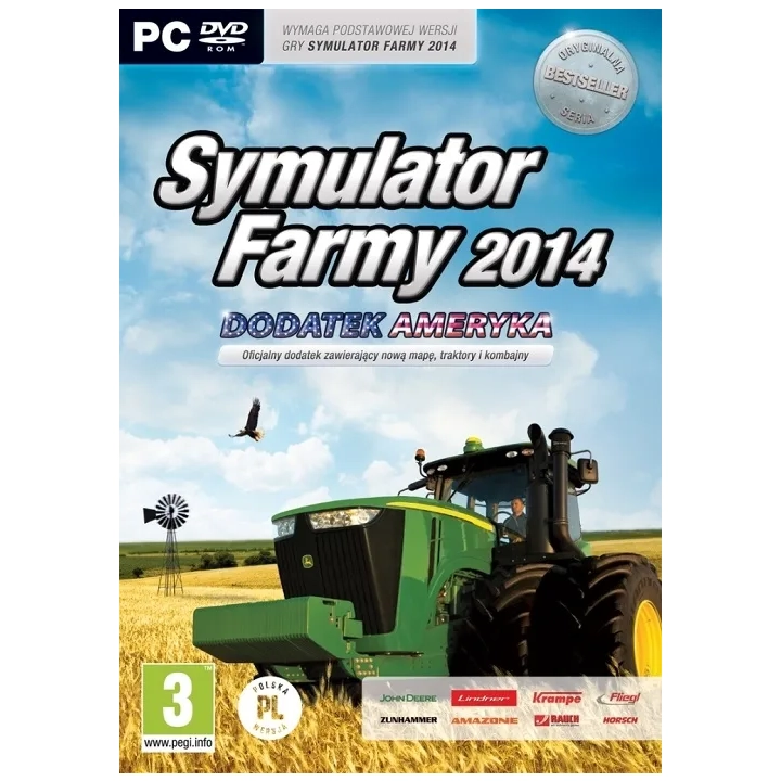 Gra PC Symulator Farmy 2014 dodatek ameryka