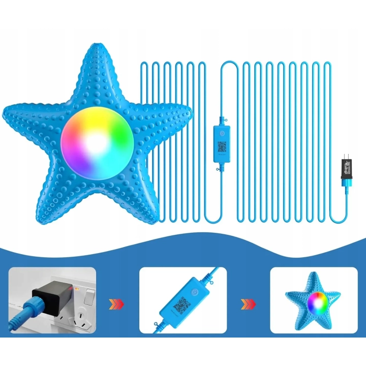 Oświetlenie LED basenu MXELRZE LF-7218, 20 W z aplikacją sterującą, IP68
