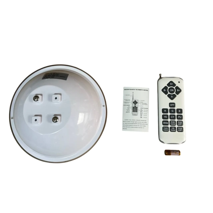 UŻYWANA Lampa LED Kingwen 40W RGBW IP68 do basenu i akwarium zanurzeniowa