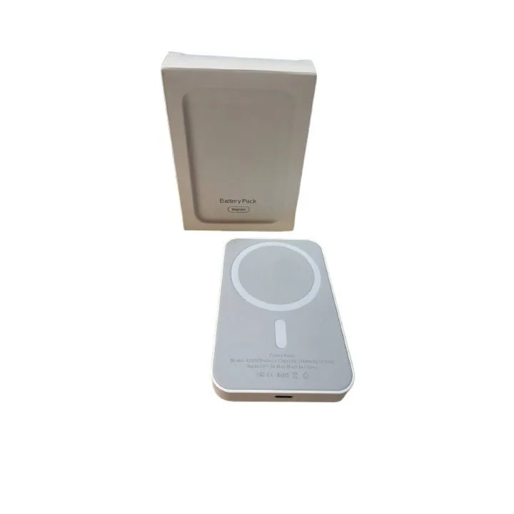 Powerbank MagSafe bezprzewodowy do IPhone 5000 mAh biały