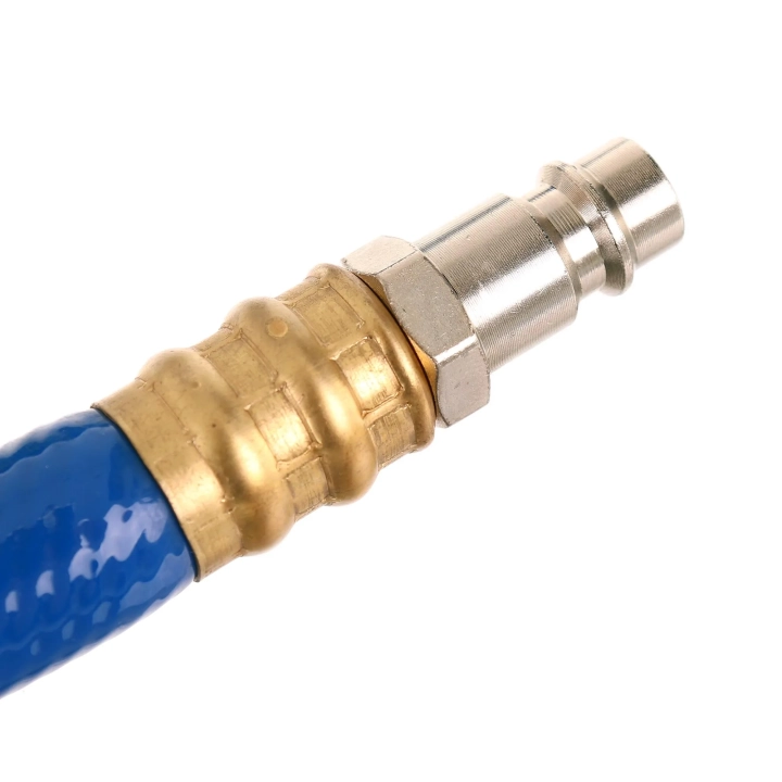 Waż Pneumatyczny Zbrojony PVC Przewód 5m 10mm x 16mm Szybkozłączki