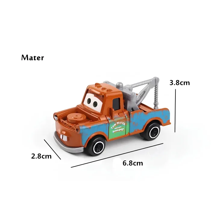 Zestaw z bajki Auta zabawki z kreskówki Auta miniaturowe pojazdy z postaciami z filmu Cars